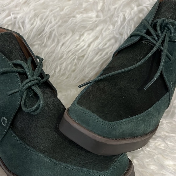 Donald J. Pliner leather suede booties - Picture 3 of 7